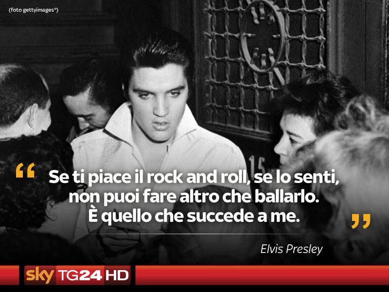 SkyTG24's tweet photo. 80 anni fa nasceva #Elvis Presley, il Re del Rock ’n’ Roll. http://t.co/3b4IR8gvXh