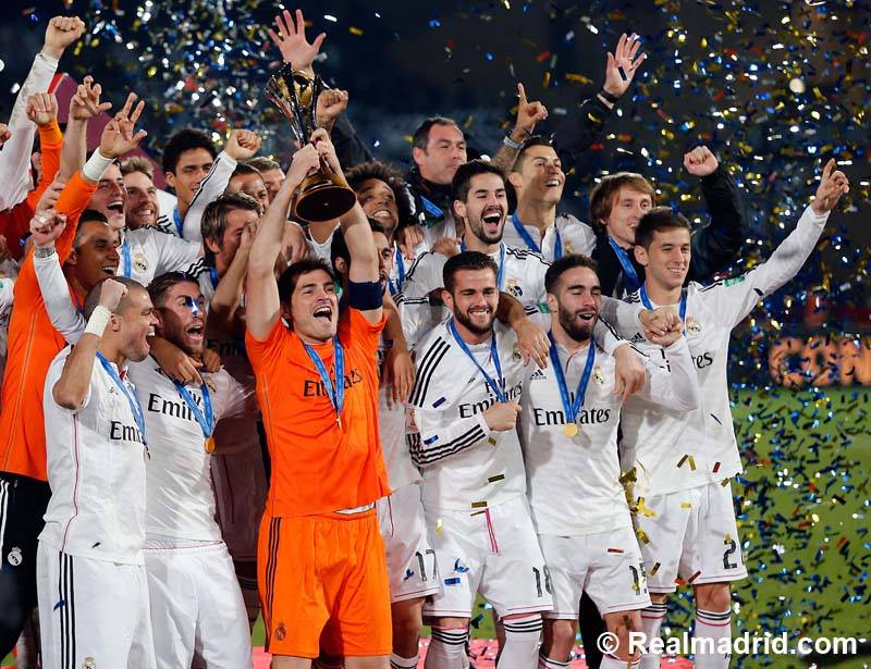 realmadriden's tweet photo. We can now add another milestone to the #StoriesOfTheShirt- the #ClubWC victory! Read more: http://t.co/gZkyJfT7T9 http://t.co/exXtekm1nR