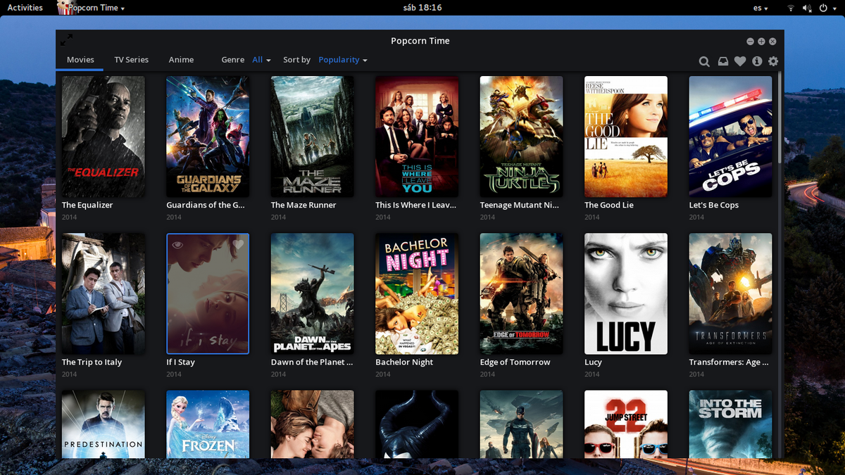 usuarioubuntu's tweet photo. PopCorn Time, lo mejor para ver películas vía torrent en #Ubuntu http://t.co/FBhKegvMJk http://t.co/AcQhvuMUS3
