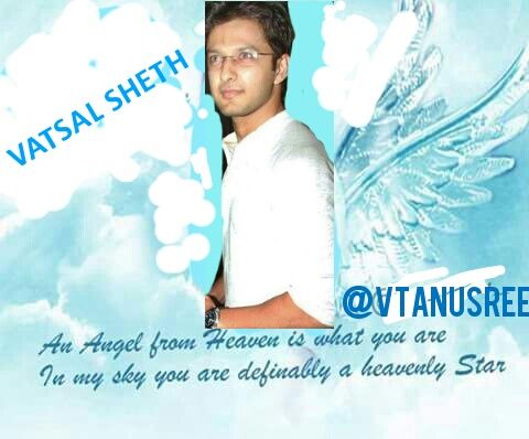 VTanusree's tweet photo. @ayub_fanclub u r an angel in my life... in my world.. @shethvatsal #iloveVatsal #iloveVatsal #iloveVatsal #EHTDay http://t.co/ujQi3cb7Oc