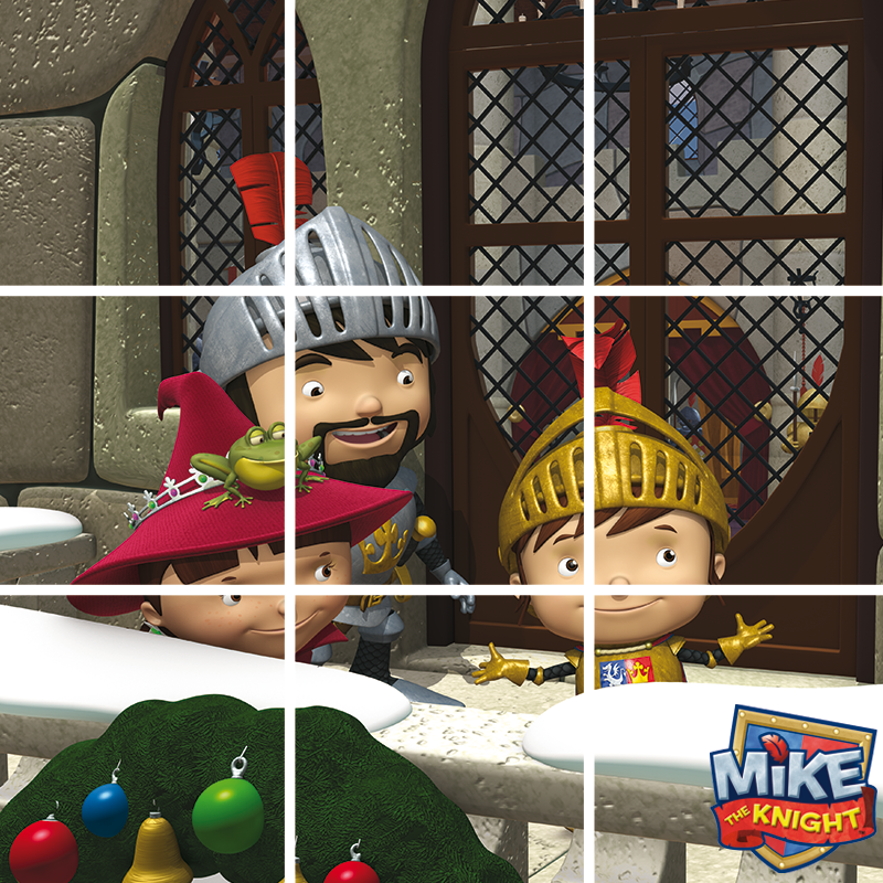 MiketheKnightUK's tweet photo. Work with your little knight to complete this festive puzzle! How long did it take your little one to complete it? http://t.co/g17MTlk9zn