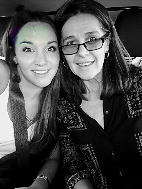 Mom home for 2 weeks. Embracing little moments.