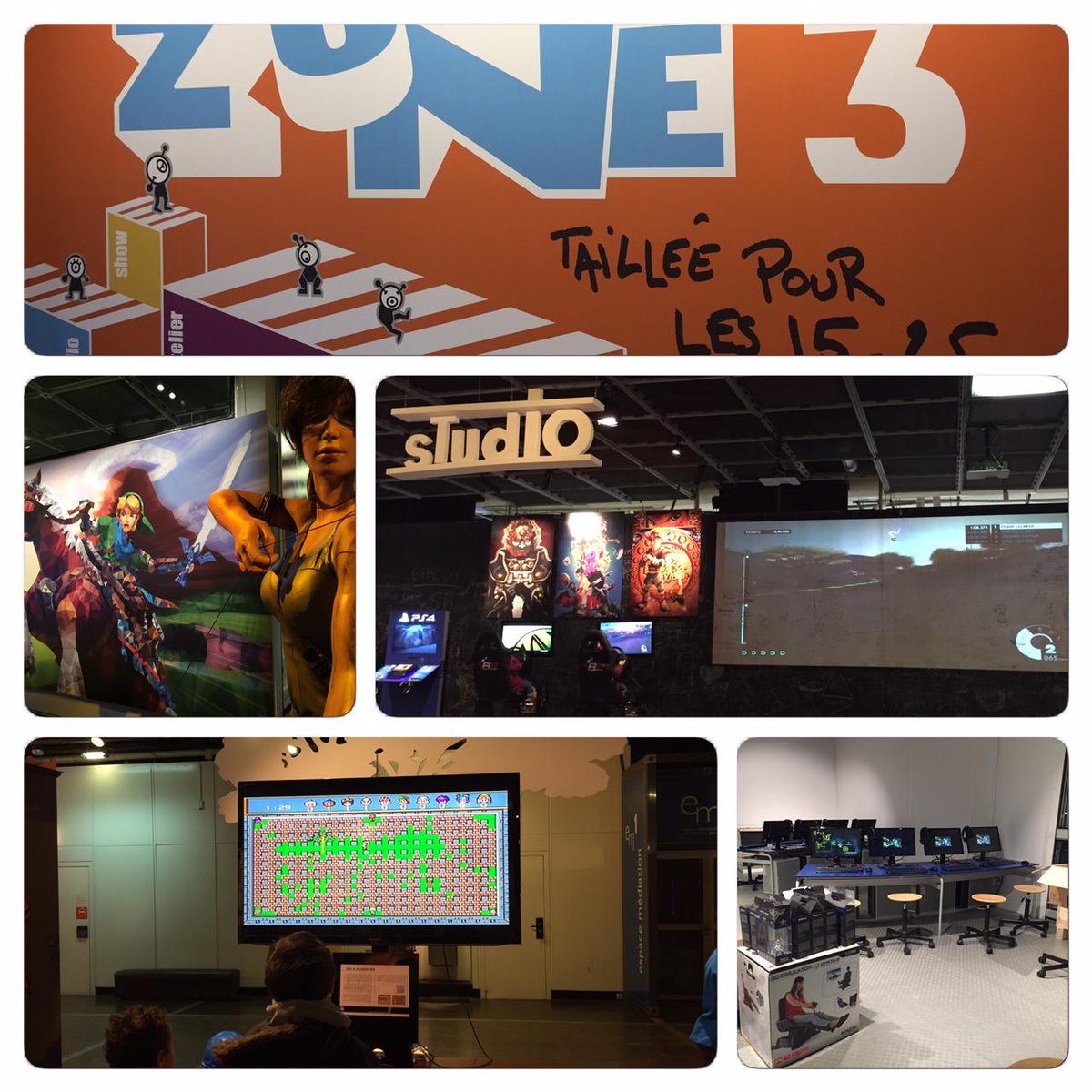 CecileDard's tweet photo. Demain ouverture d'un espace jeux vidéo pour les 15/25 ans à la @citedessciences #zone3villette #games http://t.co/sFT1pPcEUZ