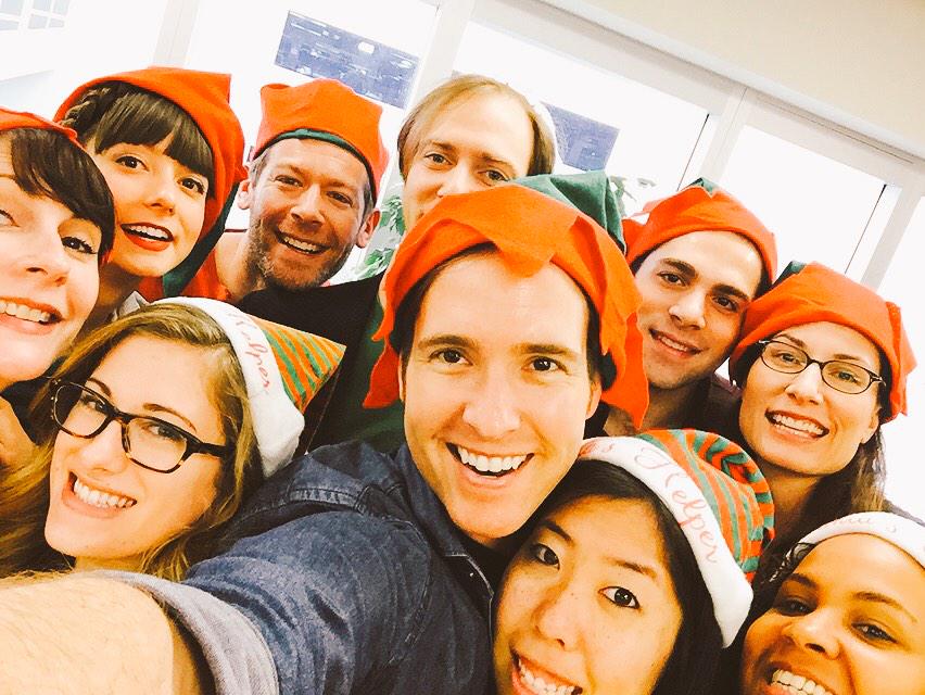 allchildrens's tweet photo. #ThankYou RT @PhantomOnTour: This group of happy elves are caroling @allchildrens! #bringholidaycheer #PhantomOnTour http://t.co/LMvzk9yH3Z