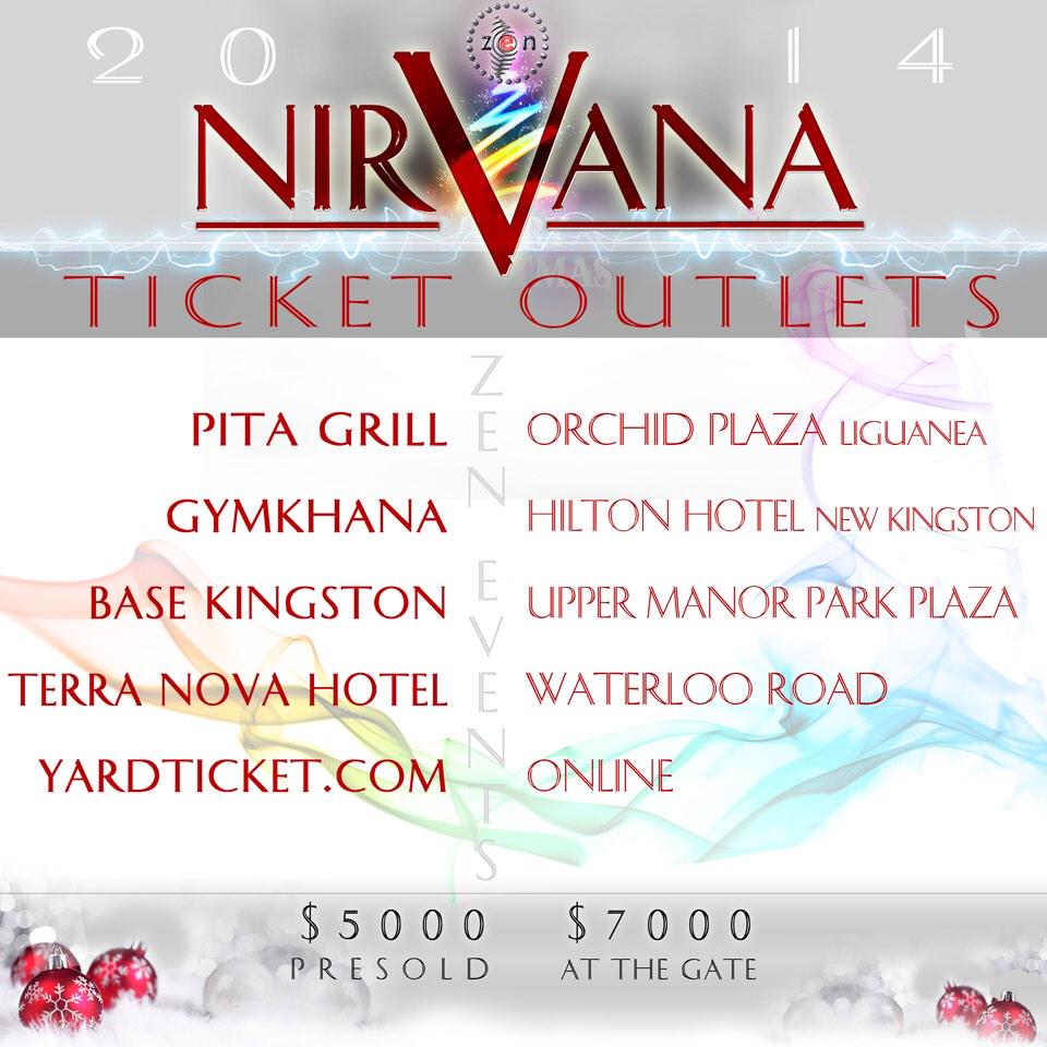 Nirvana this Saturday! Early bird tix sold out. Get presold tix now from ambassadors or from special outlets.