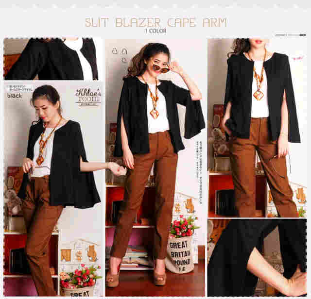 FirsthandGROSIR's tweet photo. @62rb seri 4pc - Slit Blazer Cape Arm - Wedges  @IklanTM @IklanCeloteh @JatengIKLAN @apaajaIKLAN @JuraganIKLAN_ http://t.co/2cnH8vdvM8