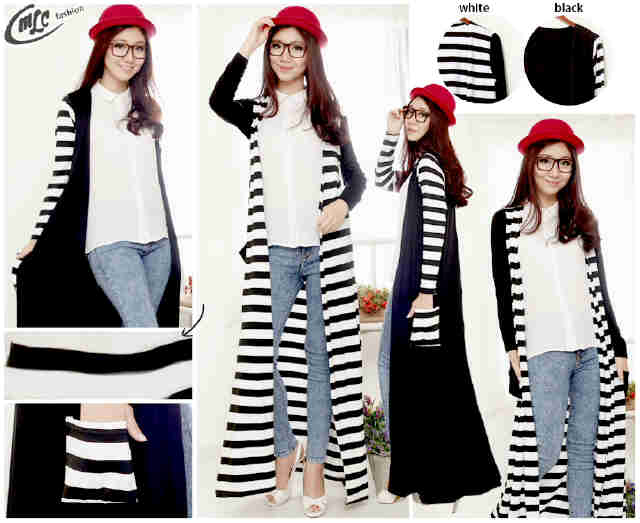 FirsthandGROSIR's tweet photo. @75rb - seri 4pc - Hana Stripy Pocket Long Cardy (Mat.Spx Rayon~2wrn bolak balik Min 4pcs~tnp belt) http://t.co/JJp7Ve5q1V