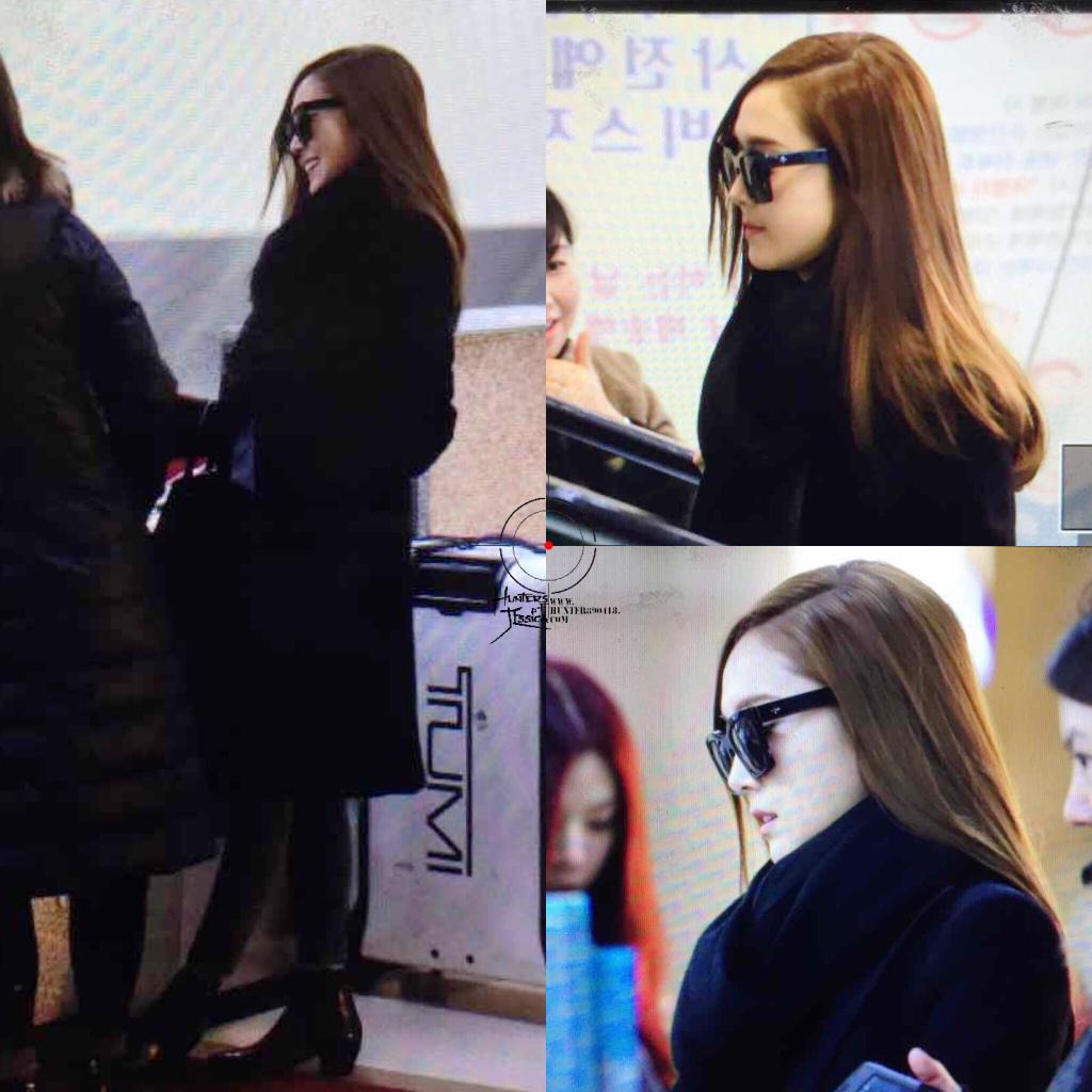 [PIC][23-12-2014]Jessica khởi hành đi Bắc Kinh để tham dự "Sohu Fashion Awards" vào sáng nay B5f8O_DCQAEy9mG