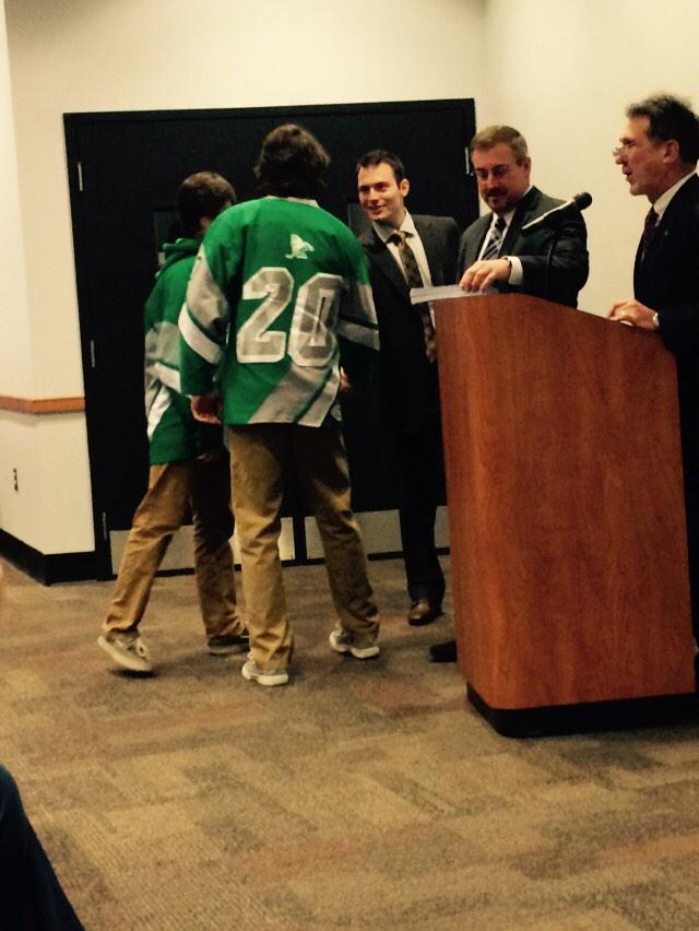 McConnell foundation donates over $1,000,000 to high school hockey. Thanks <a href="/BlueJacketsNHL/">Columbus Blue Jackets</a> !