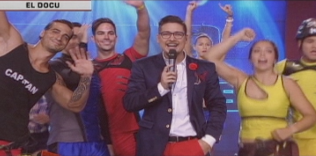 tctelevision's tweet photo. Los Rojos, Amarillos y Azules se enfrentarán en el #TorneoDeGladiadores @calle7tc. -> http://t.co/WCUfp6eccs http://t.co/QO7ZePOp05