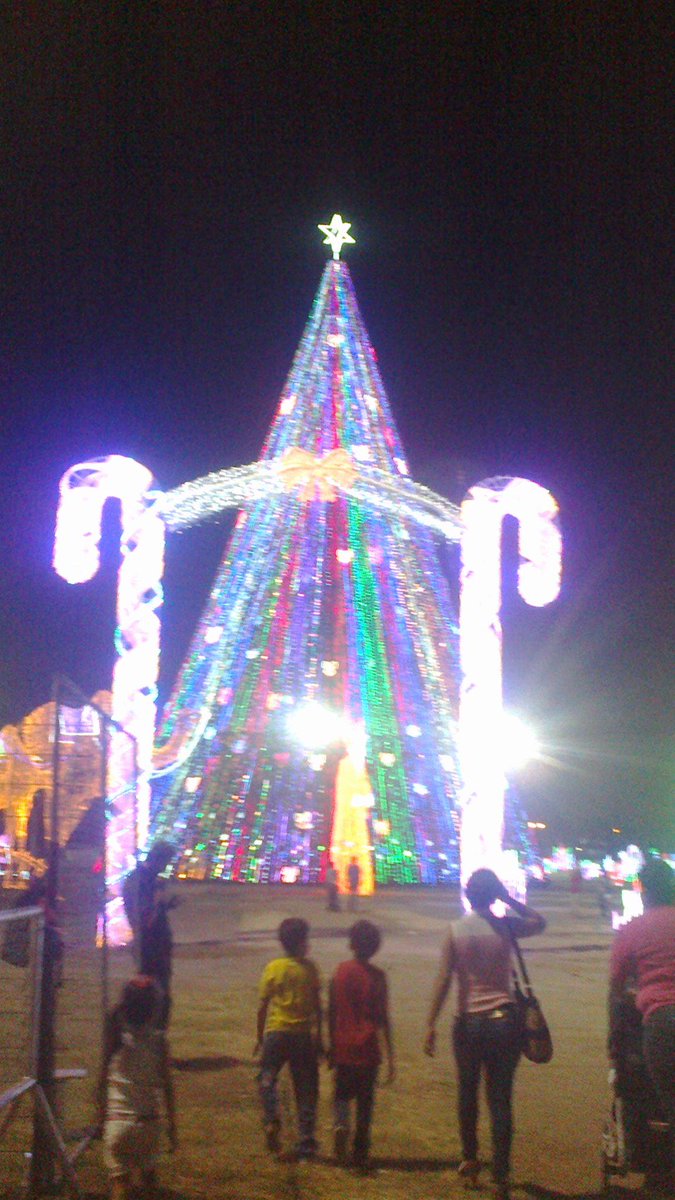 WilsonG88462005's tweet photo. @UnNuevoDia  este es el bello árbol en Managua ustedes lo ven pequeño porque mi cámara era pequeña #llegonavidad http://t.co/qWddqg5qvm