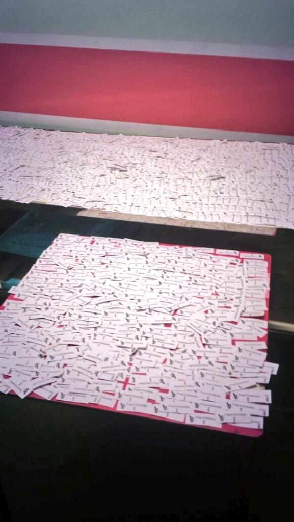 A_ContraGolpe's tweet photo. Empezamos a separar papeletas para #SorteoAcGSuerte a todos http://t.co/exN40NOrEv
