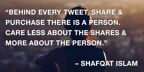 ContentToolsCo's tweet photo. Great quote from @shafqatislam of @newscred #ContentMarketingTruth #contentmarketing http://t.co/JRd1ploNsv