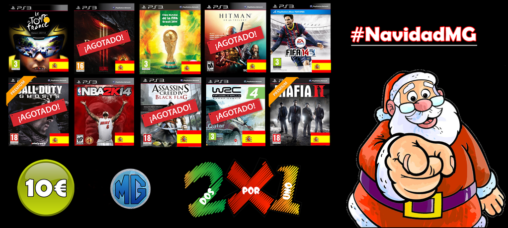 Mercadillo_PS3's tweet photo. Ofertas de #NavidadMG actualizadas
Disponibilidad instantánea
¡Ultimos 6 días! http://t.co/Pn1RxMpFHx