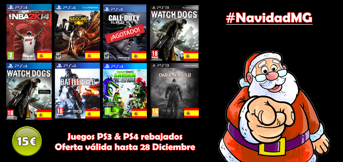 Mercadillo_PS3's tweet photo. Ofertas de #NavidadMG actualizadas
Disponibilidad instantánea
¡Ultimos 6 días! http://t.co/Pn1RxMpFHx