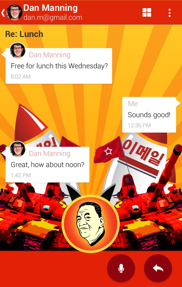 WeMail tweet media