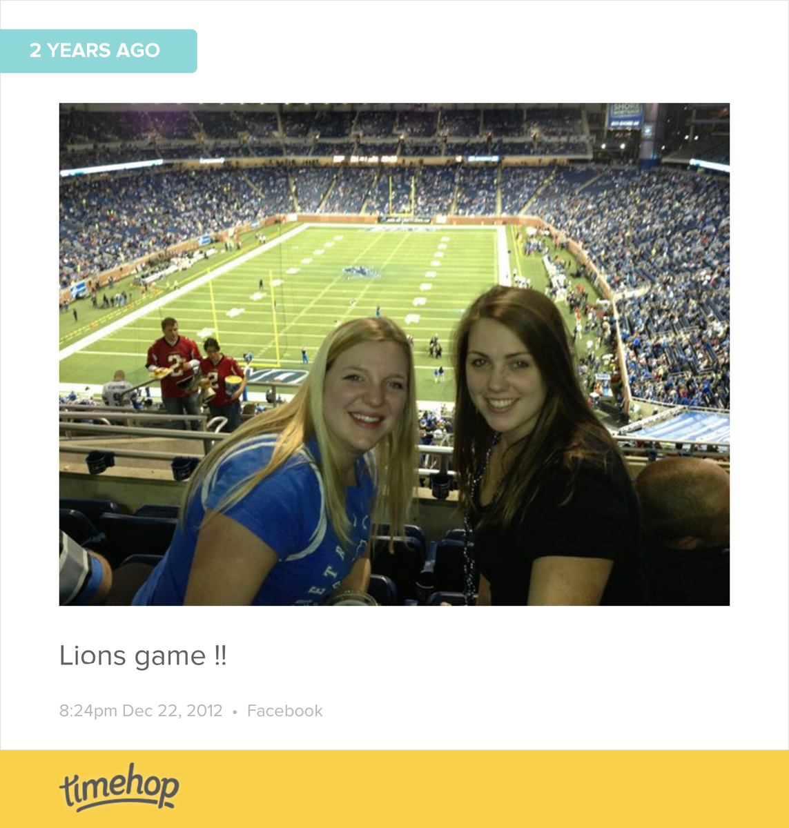 CatStratton's tweet photo. Exactly 2 years ago today! (via @timehop) http://t.co/A63FGjGk6q http://t.co/G2j5yV6ugT