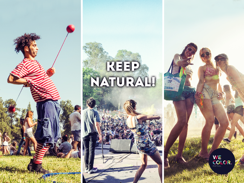 wecolorfestival's tweet photo. Un ambiente natural para que seas vos mismo #WeAreColor #WeColorFestival http://t.co/ikAhjxXJOs