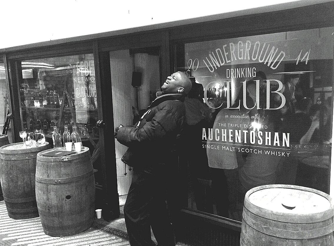 offbeatnetwork's tweet image. Only good times at UDC! Byron, our security knows the score #dontmesswithhim