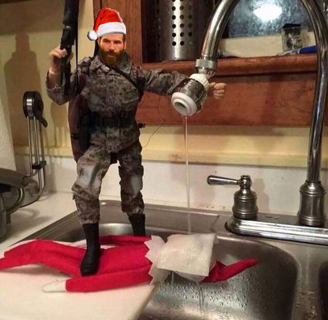 DanBilzerian's tweet photo. There is a new elf on the shelf http://t.co/kqPC4mSw0d