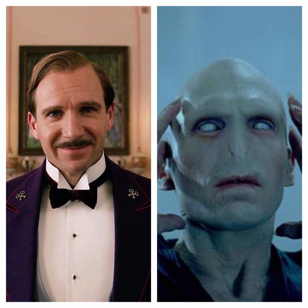 My mind is blown that this is the same actor.      Happy Birthday Ralph Fiennes!  