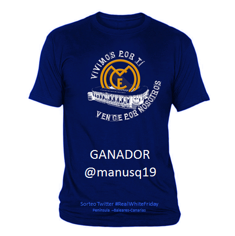 RMadridEterno's tweet photo. Ya hay ganador del sorteo #RealWhiteFriday amigos !!!
@manusq19 No hemos llegado a los 1000 pero es la fecha límite http://t.co/S4tqfnb2Iq