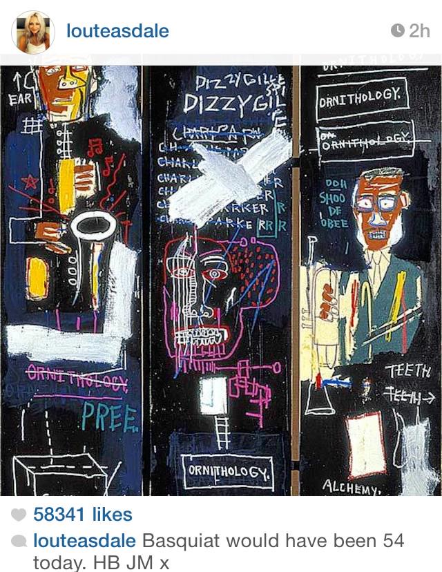 Jean-Michel Basquiat
Happy Birthday 22121960 Lou & Harry\s IG Posts. 