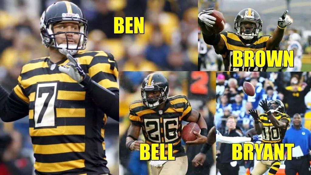 Pittsburgh_Fanz's tweet photo. Who Dey? Dey going to be beat by @steelers for AFC North championship! #HereWeGoSteelers #SteelersNation #DENvCIN http://t.co/vaZnDH3j6I