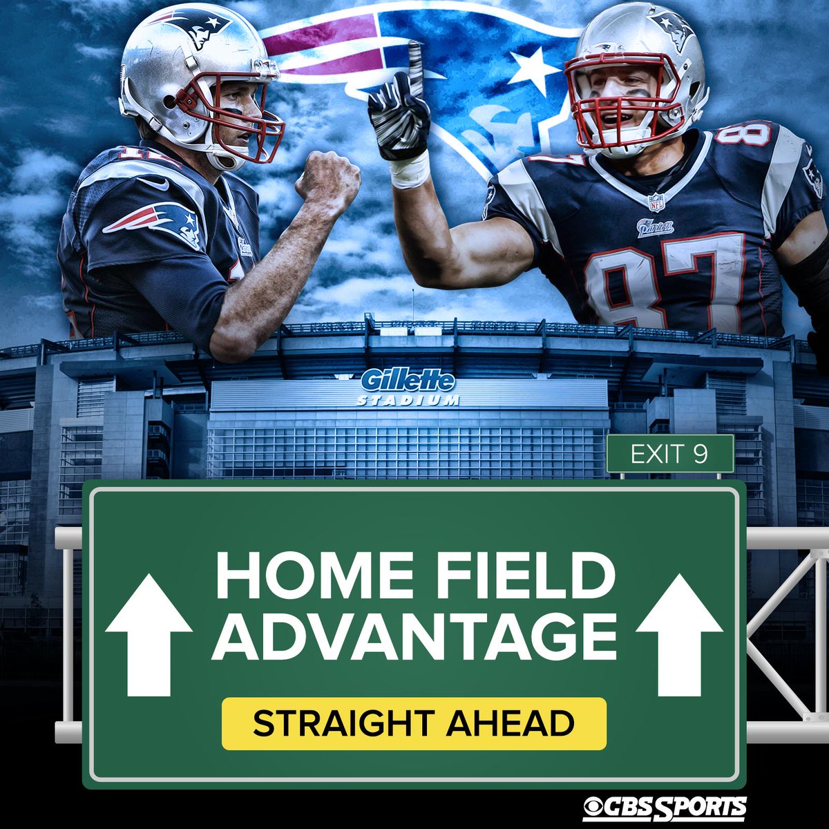 CBSSports's tweet photo. If you want to defeat the @Patriots, you'll have to do it on their turf. http://t.co/YYQuPQCLBe