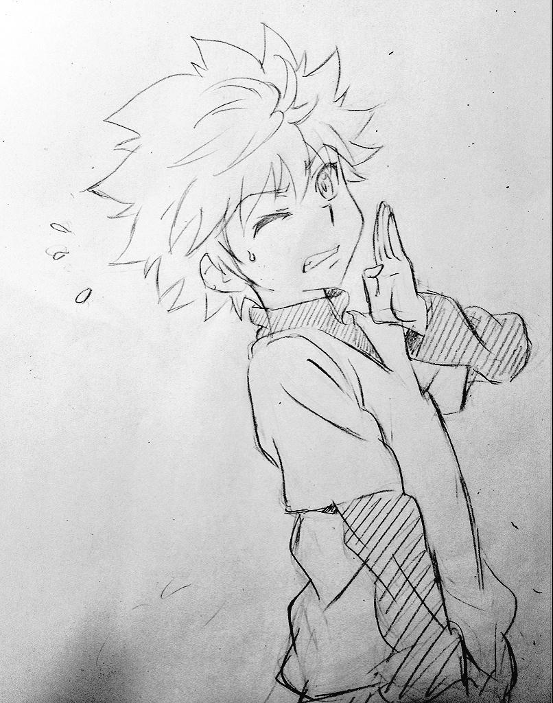 @_yomog_ ツイッター上でハンターハンターの絵も少し描いていこうと思いますので何卒お許しを〜。 