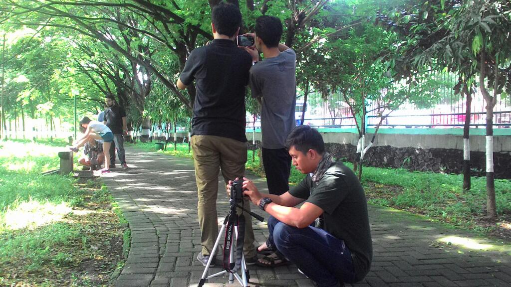 Hari ini hari pertama take mv "Jelalatan" bareng Tim <a href="/reflub/">REFLUB Team</a>. Doain cyiiin :*
