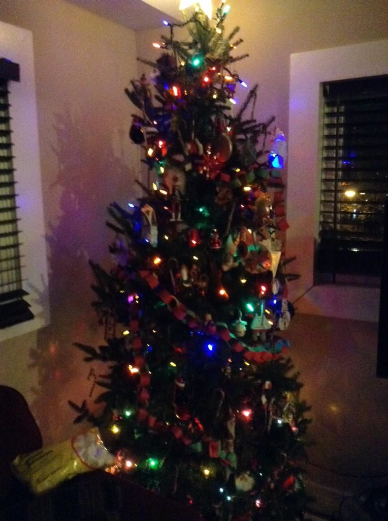 melodysongaria's tweet photo. Iwas only gone for a minute!Why does #Rarity always have to accessorize everything?#fluttertree #ChristmasTree #Brony http://t.co/KT7jz82Ogu