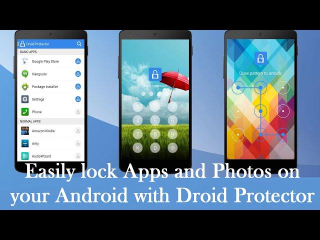 TravisSteffen's tweet image. Droid Protector Locks Apps, Hides Photos All ... via @Lifehacker zoot.li/1ee1d #privacy #androiddownloads