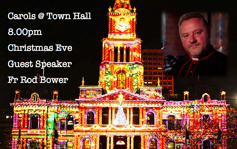 Join me #ChristmasEve 8pm @ #Sydney Town Hall