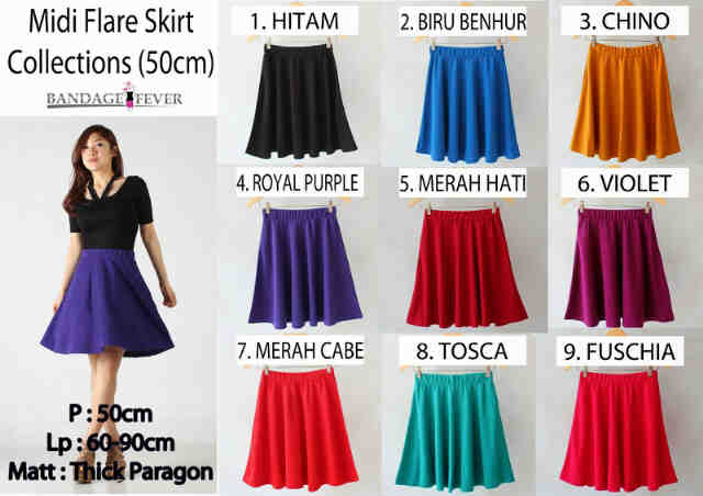 Mide Flare skirt hitam <a href="/60/">60</a>.000 <a href="/kicaupromo/">Kicau Promo</a>