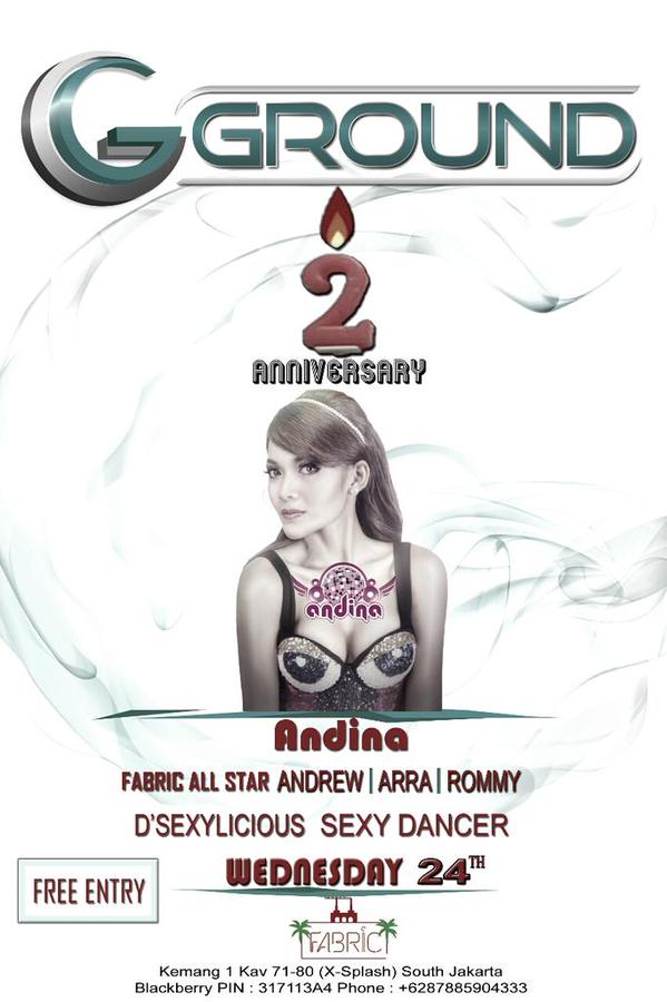 SeputarEvent's tweet photo. TOMORROW!! @GGround_ID  present  "2nd Anniversary @FabricKemang " W/ @DJ_Andina http://t.co/R5PsKdJVjv