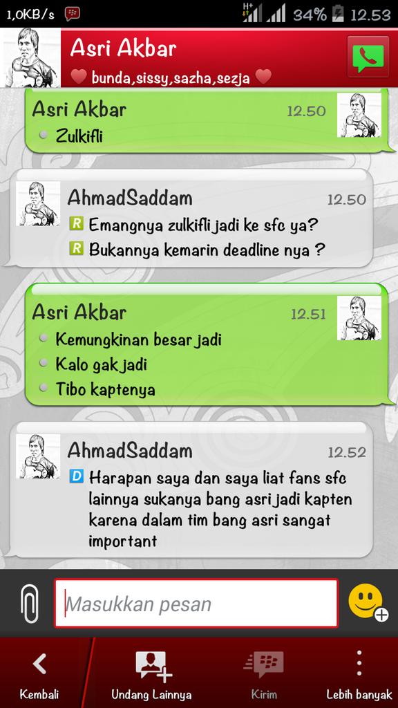 ssaaddddaamm's tweet photo. @SriwijayaIsMe gini kata asri akbar http://t.co/aVdNN0pZQK