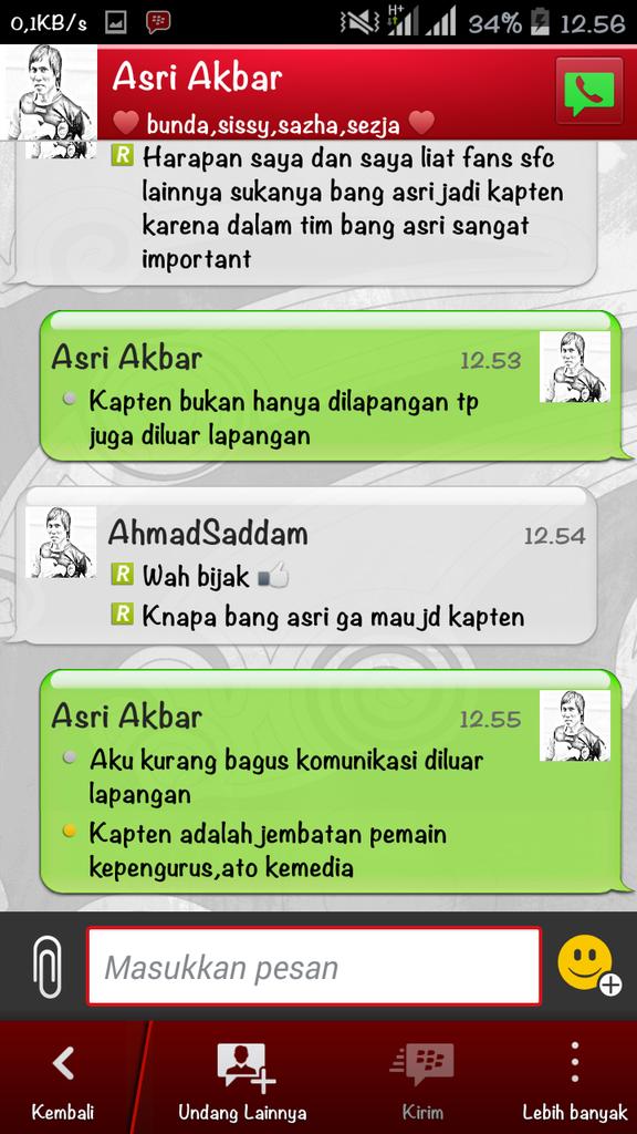 ssaaddddaamm's tweet photo. @SriwijayaIsMe gini kata asri akbar http://t.co/aVdNN0pZQK