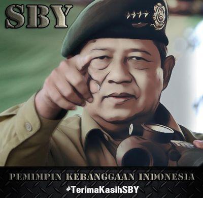 Pemimpin kebanggaan Indonesia <a href="/PDemokrat/">Partai Demokrat</a> <a href="/toha_demokrat/">TOHA DEMOKRAT                    #DEMOKRATSIAP2019</a> <a href="/Edhie_Baskoro/">| iBas Yudhoyono |</a> <a href="/SBYudhoyono/">S. B. Yudhoyono</a> <a href="/PintarPolitik/">Diskusi Politik ☀</a>