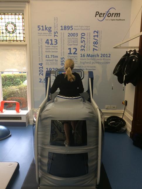 performleeds's tweet image. @performleeds demo of our great kit @Alter_G post operative pain free running #acceleratedrehab #progressiveloading