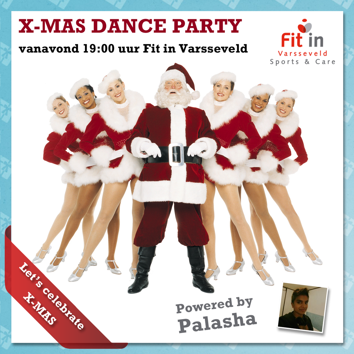 Fitinvarsseveld's tweet photo. Vanavond staat de DANCE volledig in het teken van de kerst! #letscelebrate #xmas http://t.co/E2BYcMSB8x