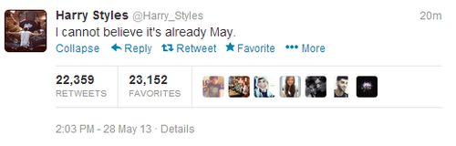 sbattimenti's tweet photo. 'oned e twitter' pt.06

"Non posso credere che sia già maggio"
E LO STA SCRIVENDO IL 28 MAGGIO. HARRY STYLES, GENTE. http://t.co/yT0M3sKBj0