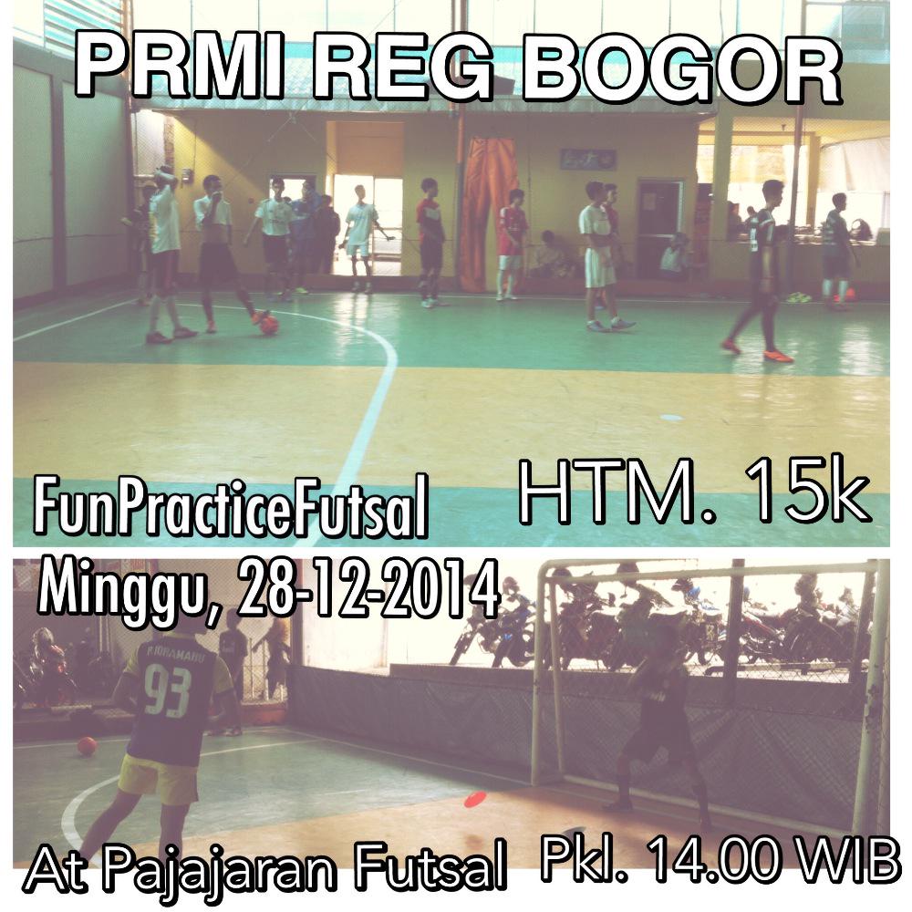 [REMINDER] FunPracticeFutsal at Pajajaran Futsal, Jam 2 Siang, Minggu 28-12-2014, HTM 15 k, CP 081213558024