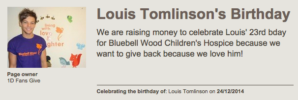 . LOOK WE DID IT !! HAPPY (IN ADVANCE) BIRTHDAY LOUIS!! I HOPE THIS MAKES YOU HAPPY AND I LOVE YOU !! 