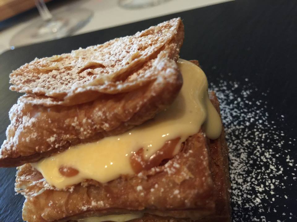 Questa #millefoglie è di FrancescoSposito del Ristorante <a href="/TavernaEstia/">Taverna Estia</a>.Non ricordo di averne mangiata una più buona