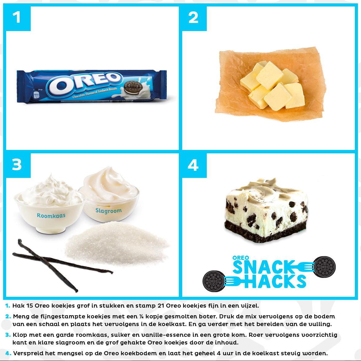 OreoSnackHackNL's tweet photo. Dus jij gaat dit jaar 't kerstdessert maken? Easy-Cheesy :-D #OreoSnackHackNL #OreoNoBakeCheeseCake http://t.co/q5AWuMTt3q