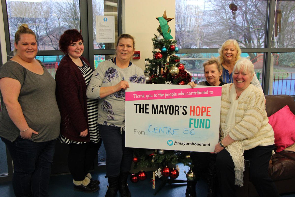 MayorsHopeFund's tweet photo. It's Xmas eve eve (is that a thing?) &amp; we have more 'thank yous'. Starting with the wonderful people at Centre 56. http://t.co/dAhHmpeial