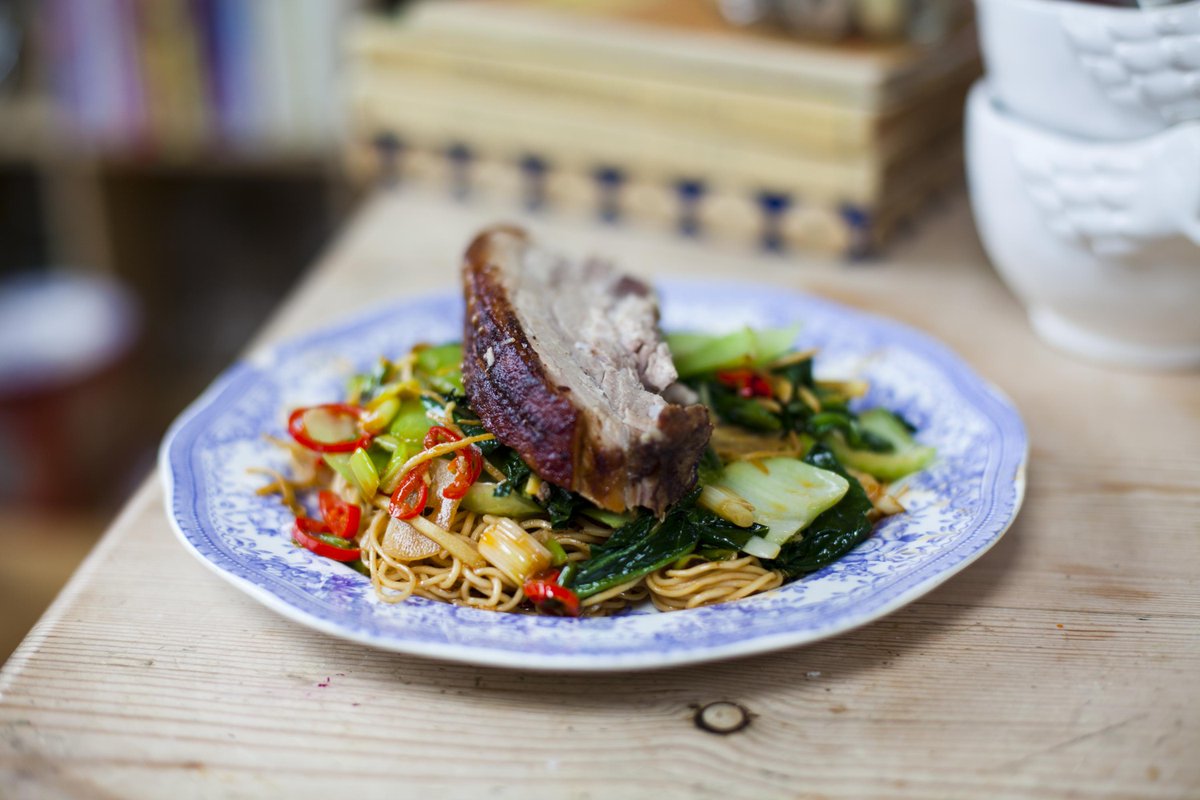 Take five. Introducing <a href="/DonalSkehan/">Donal Skehan</a>’s perfect five-spice pork belly. Tasty little number.
bit.ly/1zZolZs