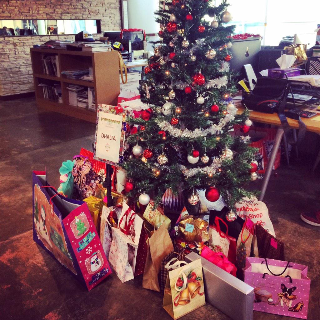 We are feeling pretty festive at the office! Happy holidays everyone from DDE #Dubai #UAE