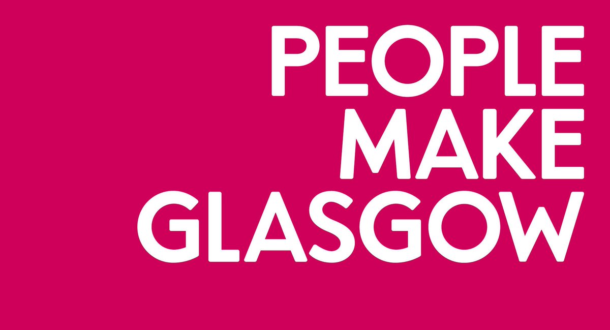 Made by people word. People make Glasgow.